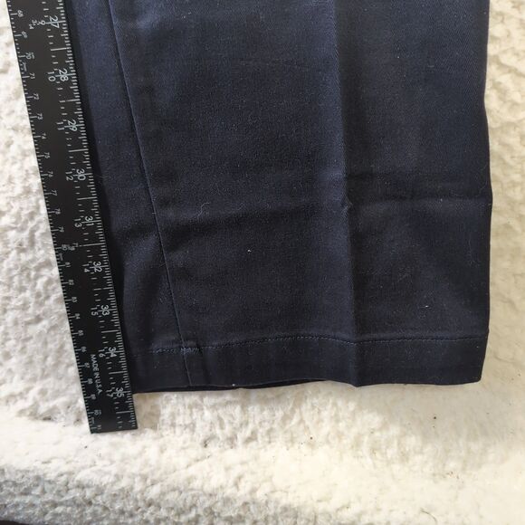 Dockers Men's Easy Straight Fit Khaki Stretch Pants Men’s 36x36 Navy Flat Front - Picture 6 of 10